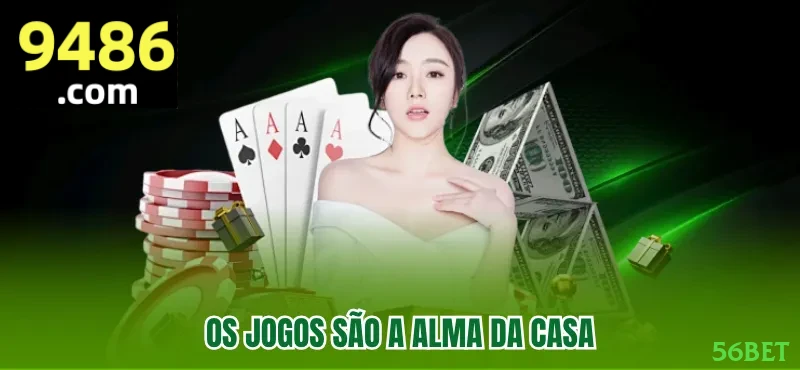 Big win animation on 56bet slot Jogo